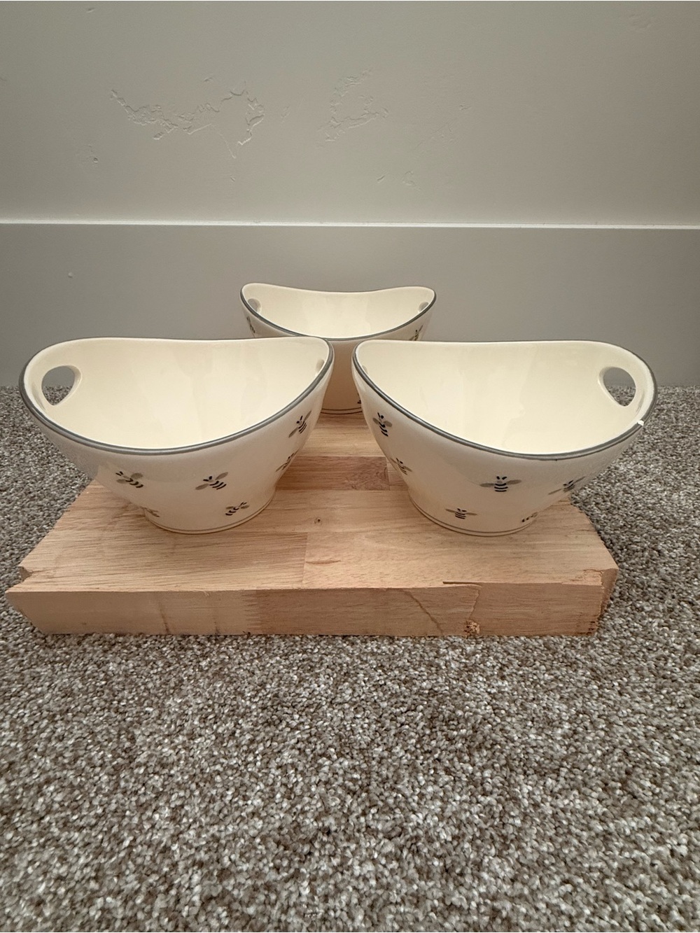 Matceramica Bee Bowls- Set of 3